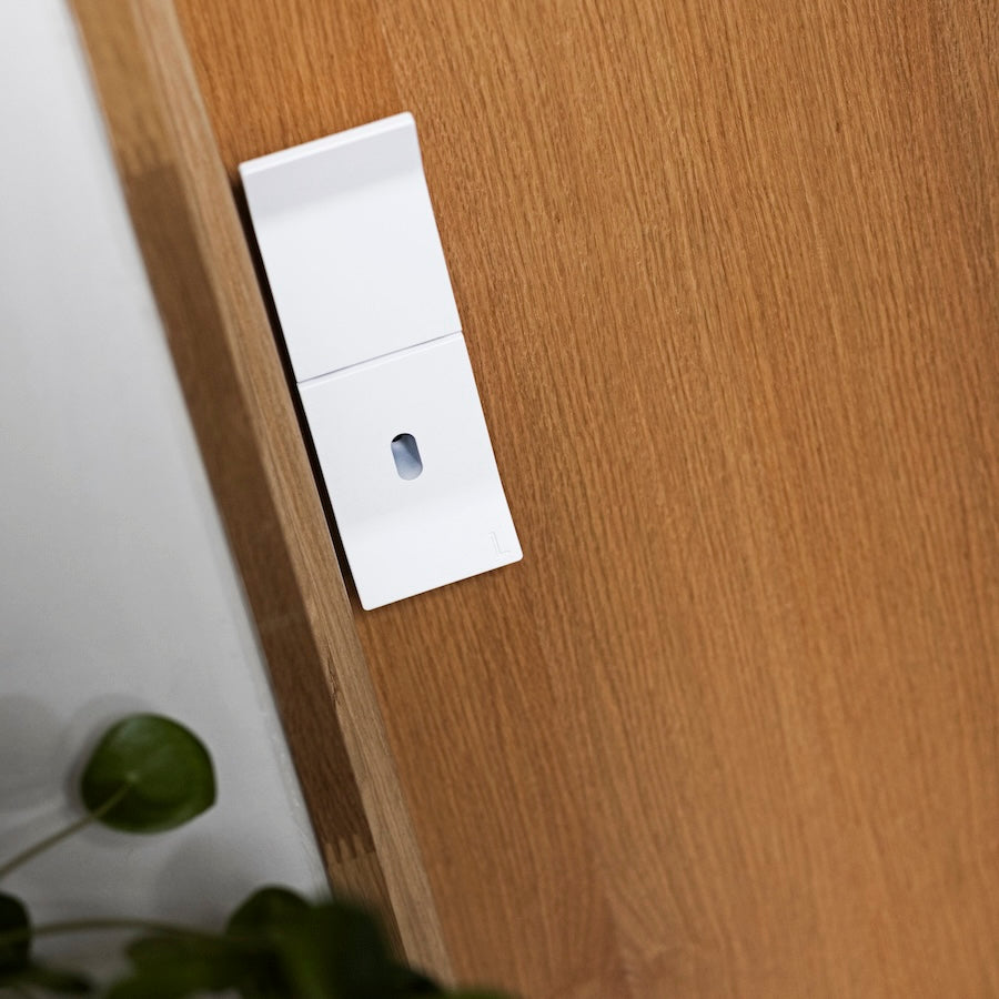 LEARO dørhåndtak – Hvit